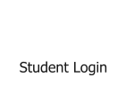 Student Login